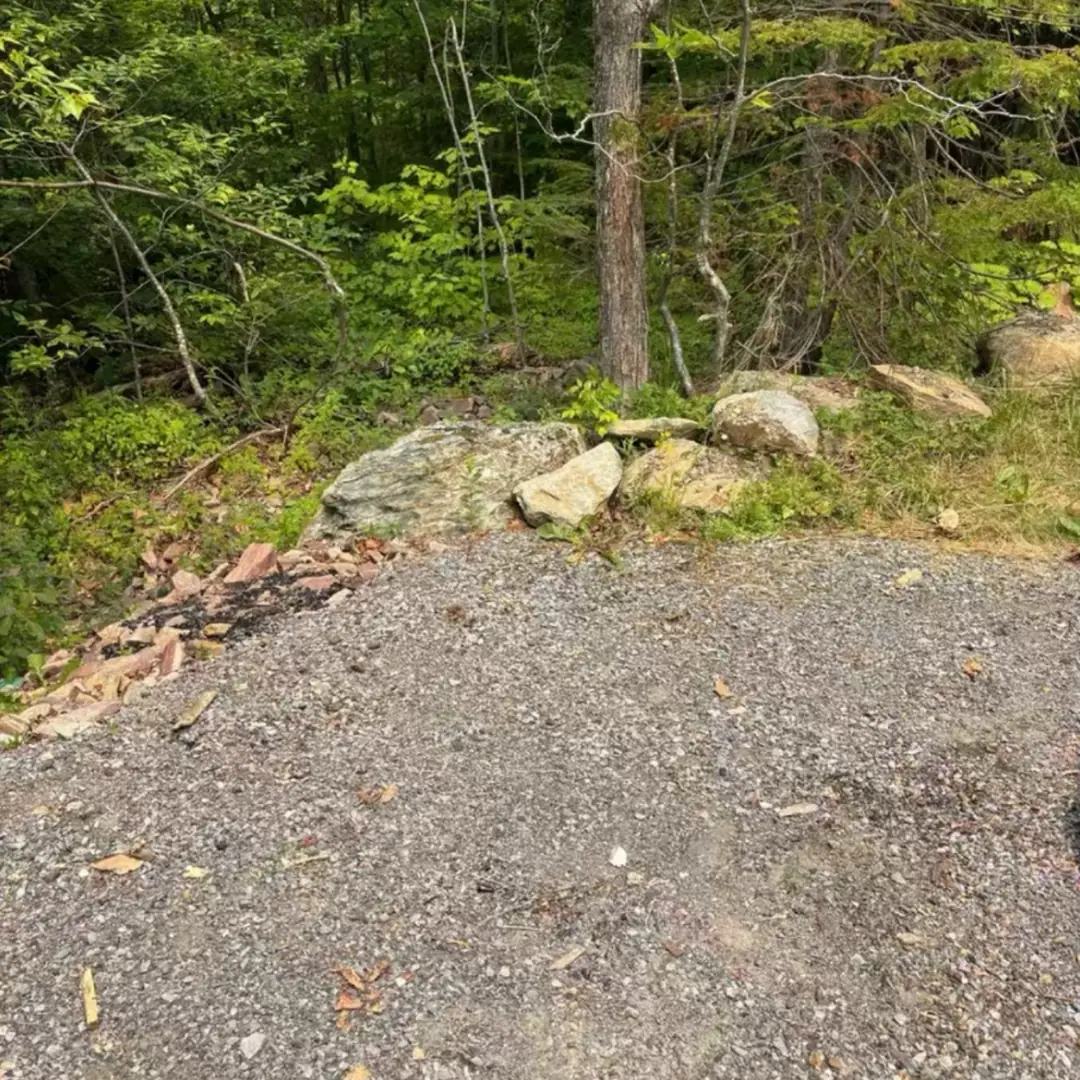 After: The driveway edge cleared